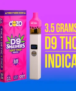 3.5g Dozo D9 Smashers THC-A Disposable - Jucy Fruit (Indica)
