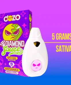 5g Diamond Sauce Disposable - SFV OG (Sativa)