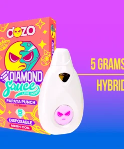 5g Diamond Sauce Disposable - Papaya Punch (Hybrid)