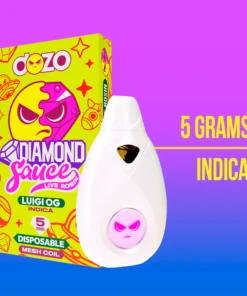 5g Diamond Sauce Disposable - Luigi OG (Indica)