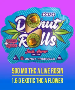 4.2g Dozo Donut Prerolls - Jack Herer (Sativa)
