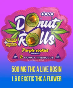 4.2g Dozo Donut Prerolls - Purple Cookies (Hybrid)