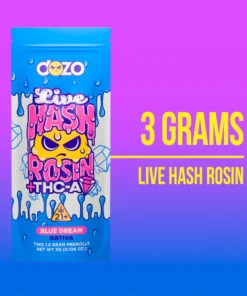 Dozo Live Hash Rosin Preroll - Blue Dream (Sativa)