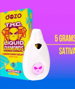 5g Liquid Diamonds Disposable - Lemon Cherry (Sativa)