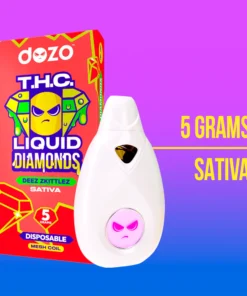 5g Liquid Diamonds Disposable - Deez Zkittles (Sativa)