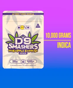 D9 Smashers Gummies - Pineapple Express (Indica)