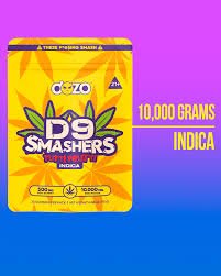 D9 Smashers Gummies - Sour Apple (Indica)