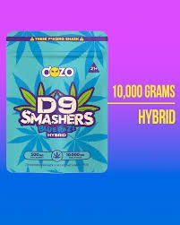 Dozo D9 Smashers Gummies Blue Razz