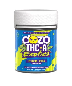 4.2g Dozo THC-A Indoor Flower - Fire OG (Indica)