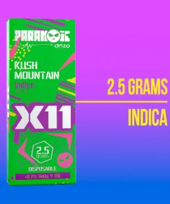 2.5g Dozo X11 Disposable - Kush Mountain (Indica)