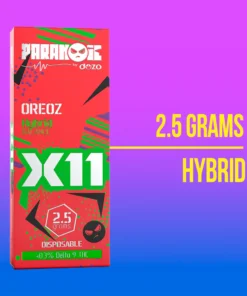 2.5g Dozo X11 Disposable - Oreoz (Hybrid)